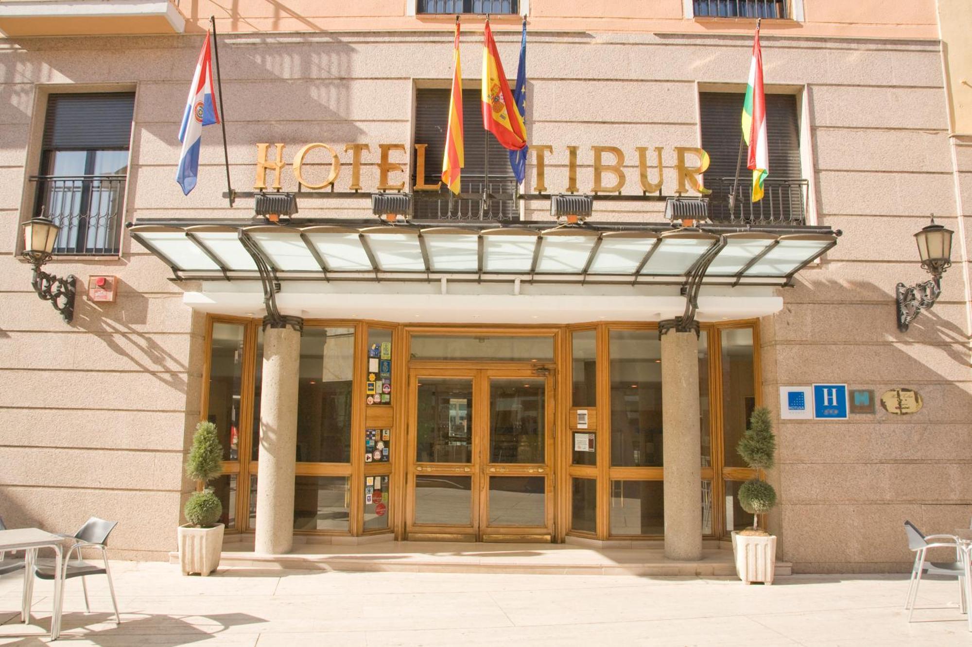 Hotel Tibur Saragoça Exterior foto